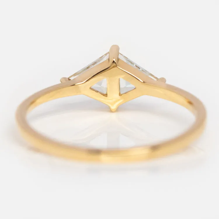 14k Modern Geometric Ring