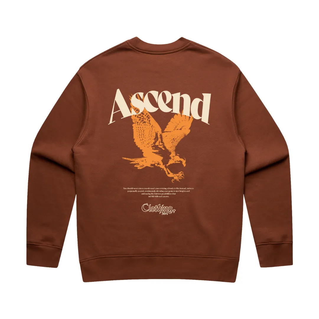 304 Mens Ascend Sweatshirt Cream