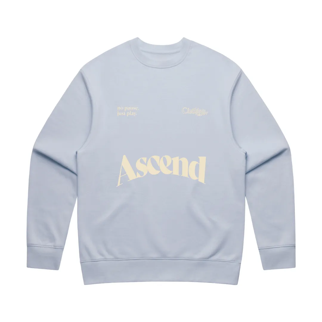 304 Mens Ascend Sweatshirt Cream