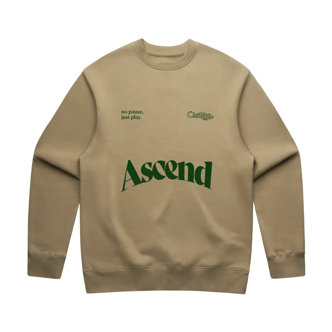 304 Mens Ascend Sweatshirt Green