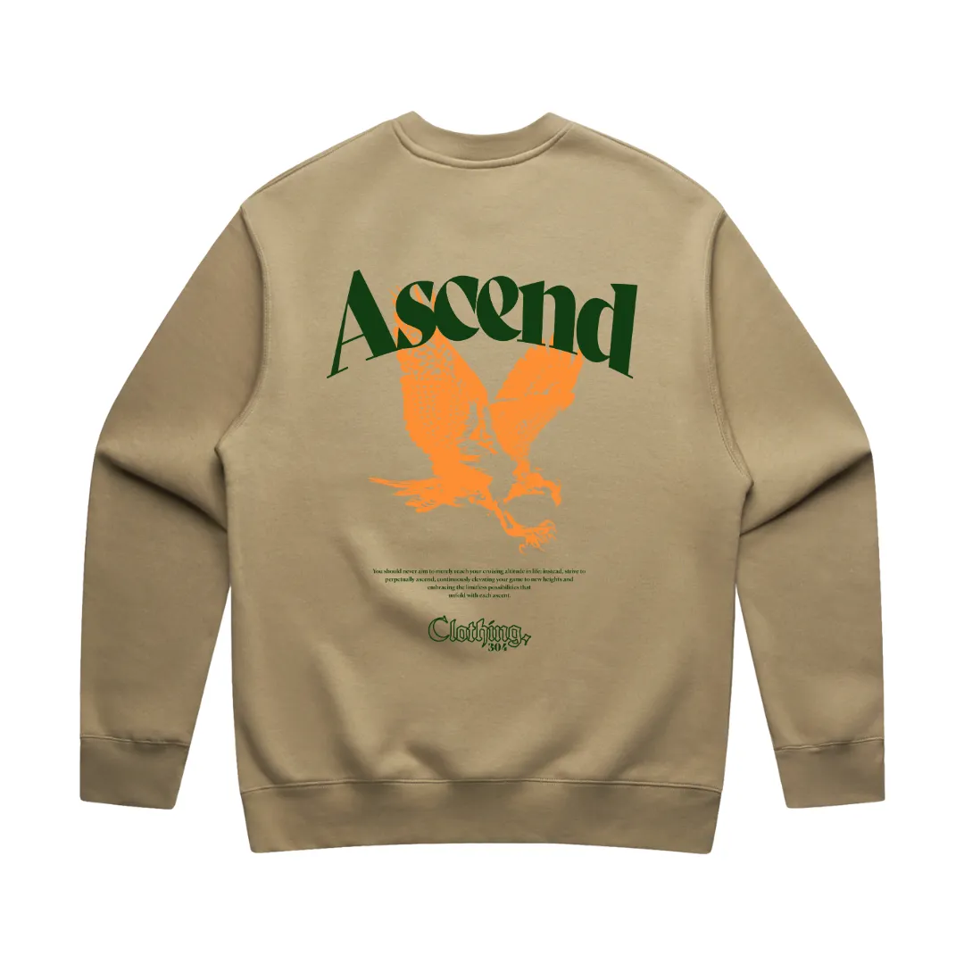 304 Mens Ascend Sweatshirt Green