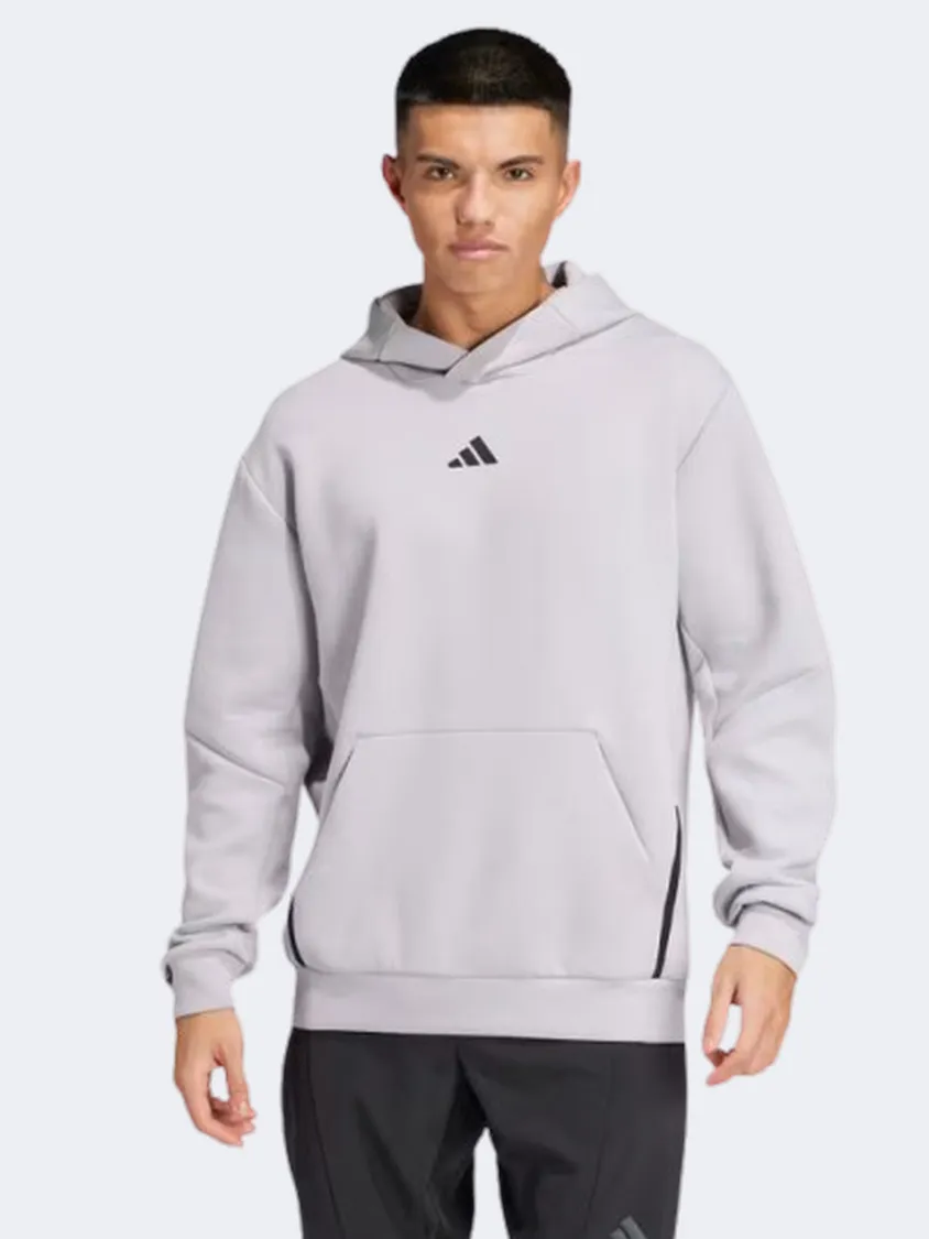 Adidas D4T Men training Hoody Glory Grey