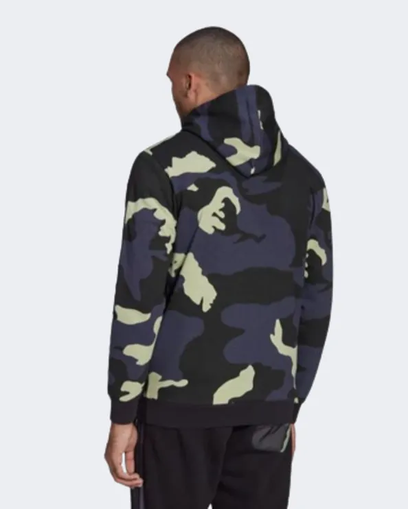 Adidas Graphics Camo Men Original Hoody Navy