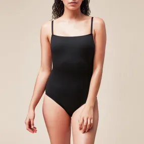 Adjustable Maillot Swimsuit (Black)