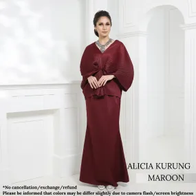 ALICIA KURUNG - MAROON