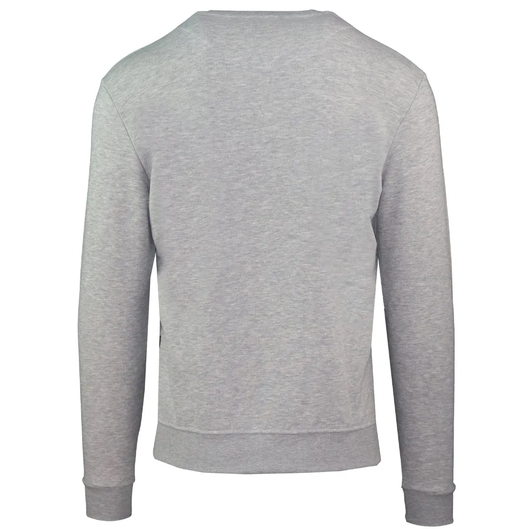 Aquascutum Aldis Chest Logo Grey Sweatshirt