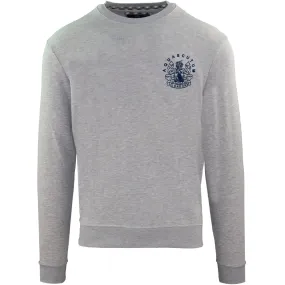 Aquascutum Aldis Chest Logo Grey Sweatshirt