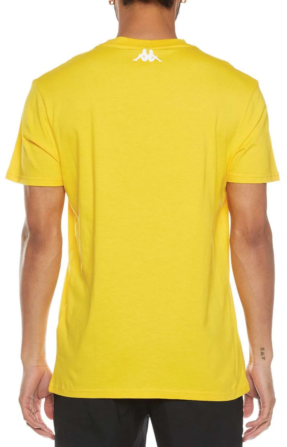 Authentic Pop Esazar T-Shirt - Dark Yellow/White