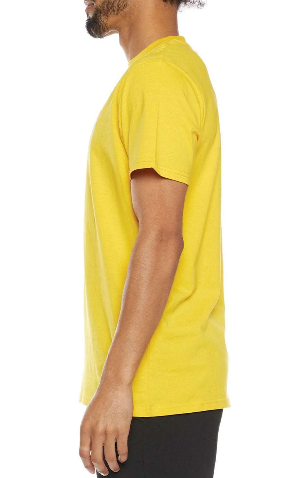 Authentic Pop Esazar T-Shirt - Dark Yellow/White