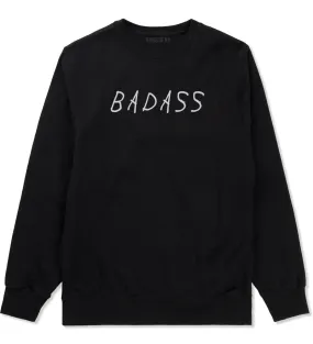 Badass Mens Crewneck Sweatshirt