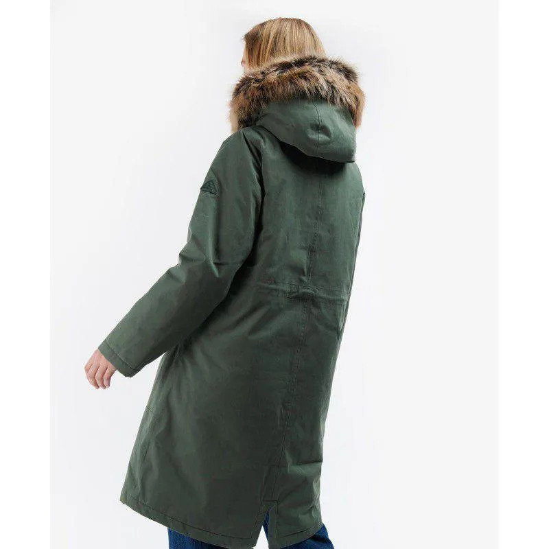 Barbour Belgrave Ladies Waterproof Jacket - Alchemy Green