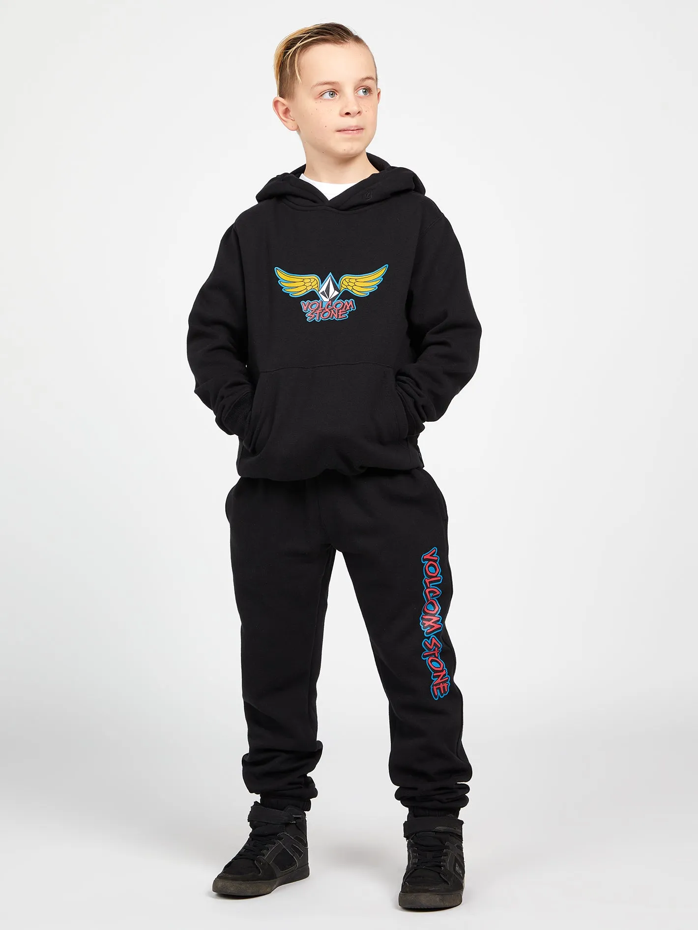 Big Boys Caiden Hoodie - Black