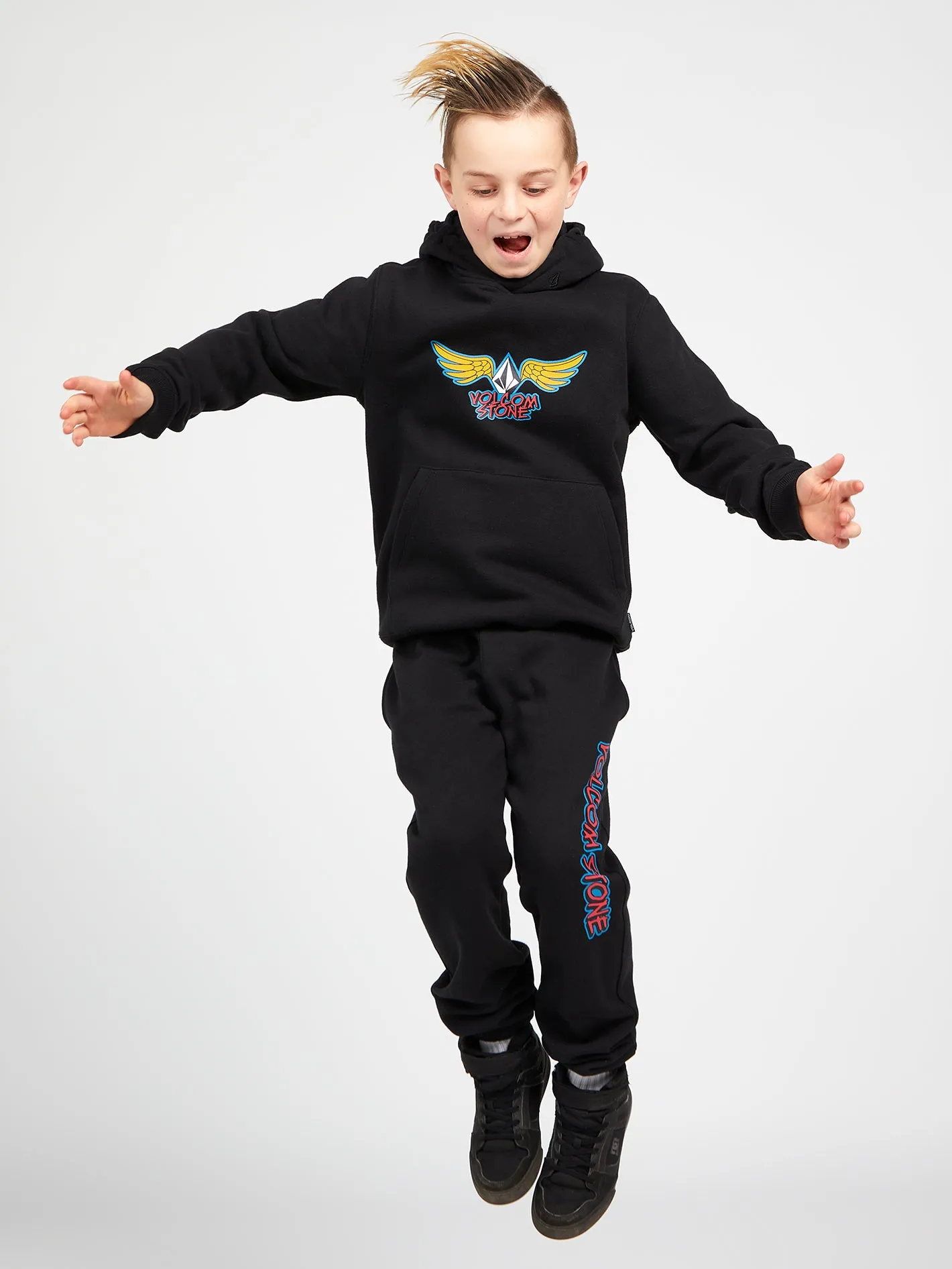 Big Boys Caiden Hoodie - Black