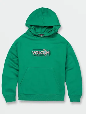 Big Boys Mountainside Pullover Hoodie - Synergy Green