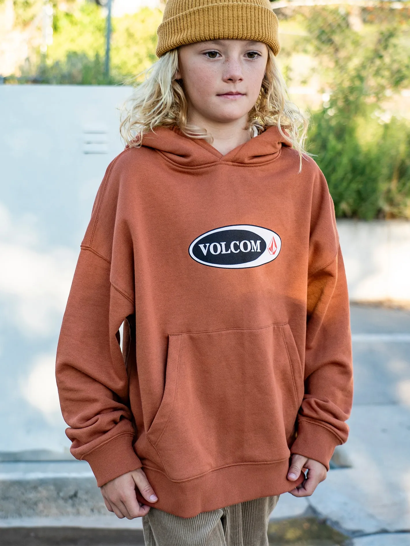 Big Boys Watanite Hoodie - Rust