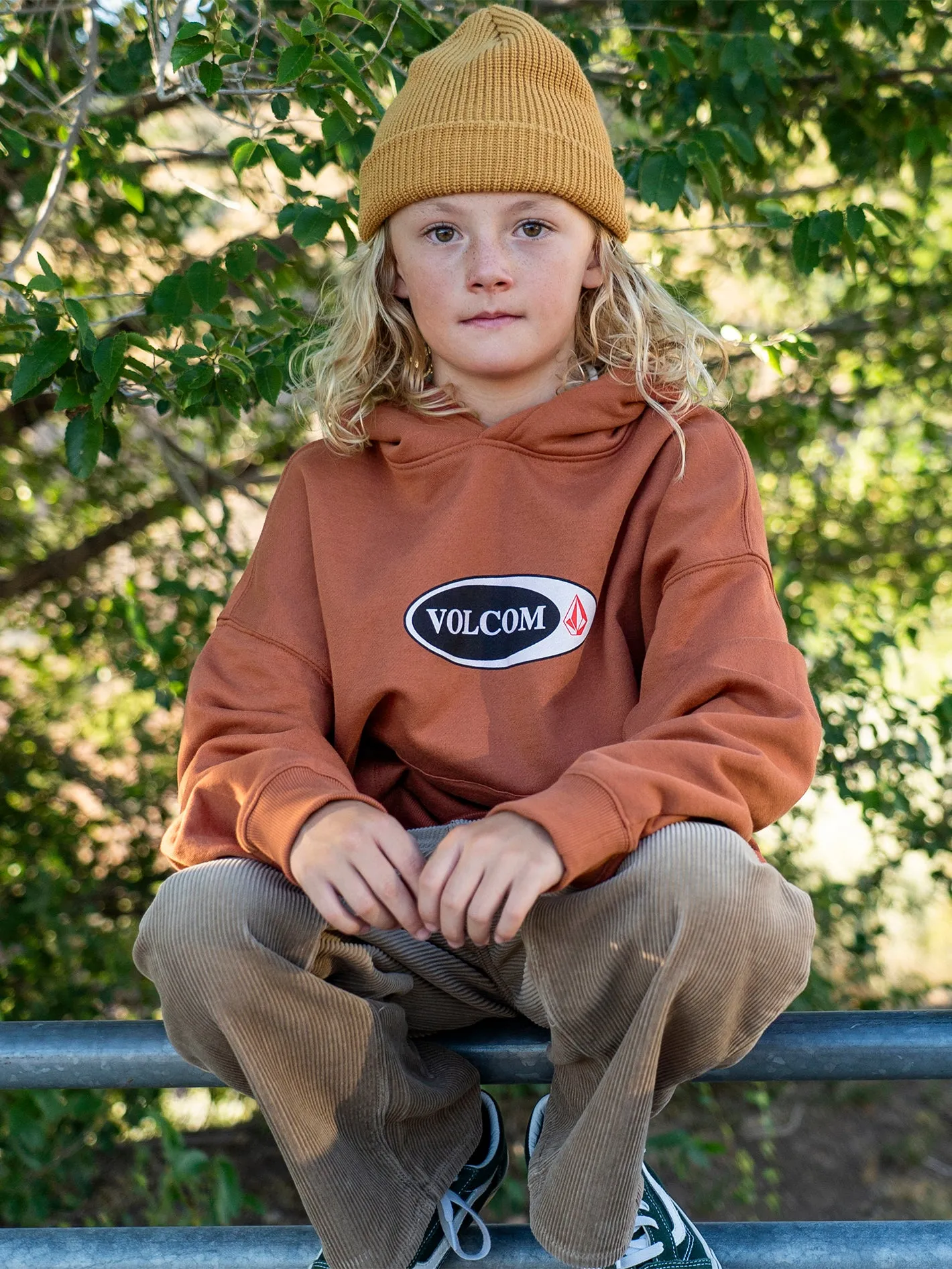 Big Boys Watanite Hoodie - Rust