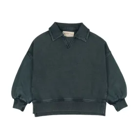 Black Polo Sweatshirt