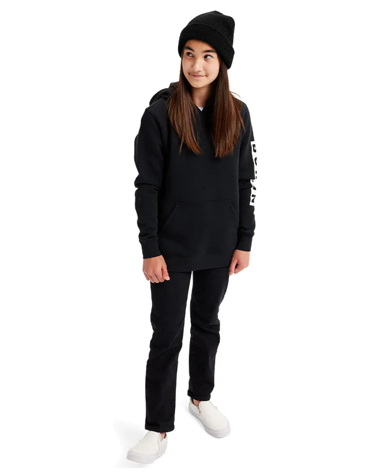 Burton Kids' Elite Pullover Hoodie - True Black