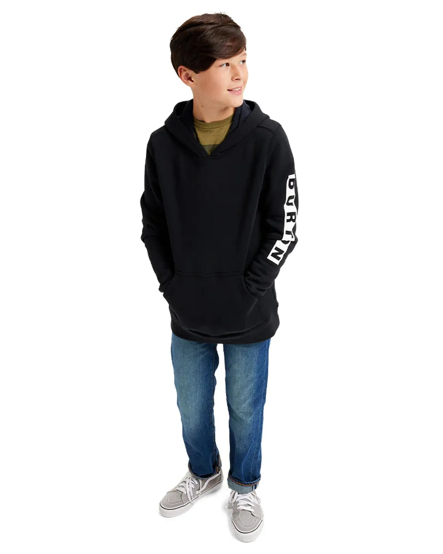 Burton Kids' Elite Pullover Hoodie - True Black