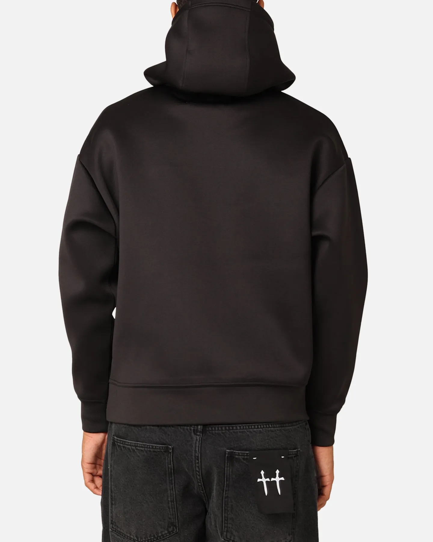 Calvin Klein Blocking Spacer Hoodie Black/Bright White