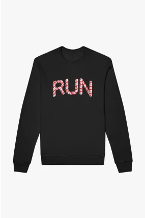 Candy Cane RUN Sweatshirt