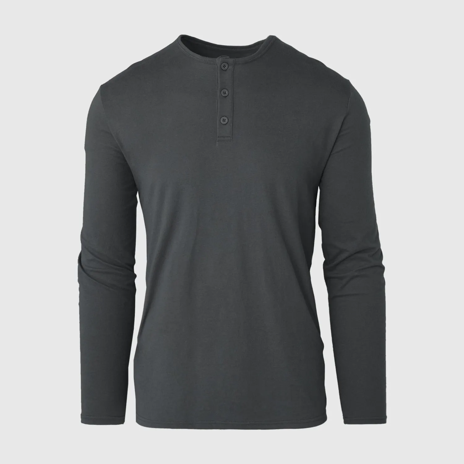 Carbon Long Sleeve Henley