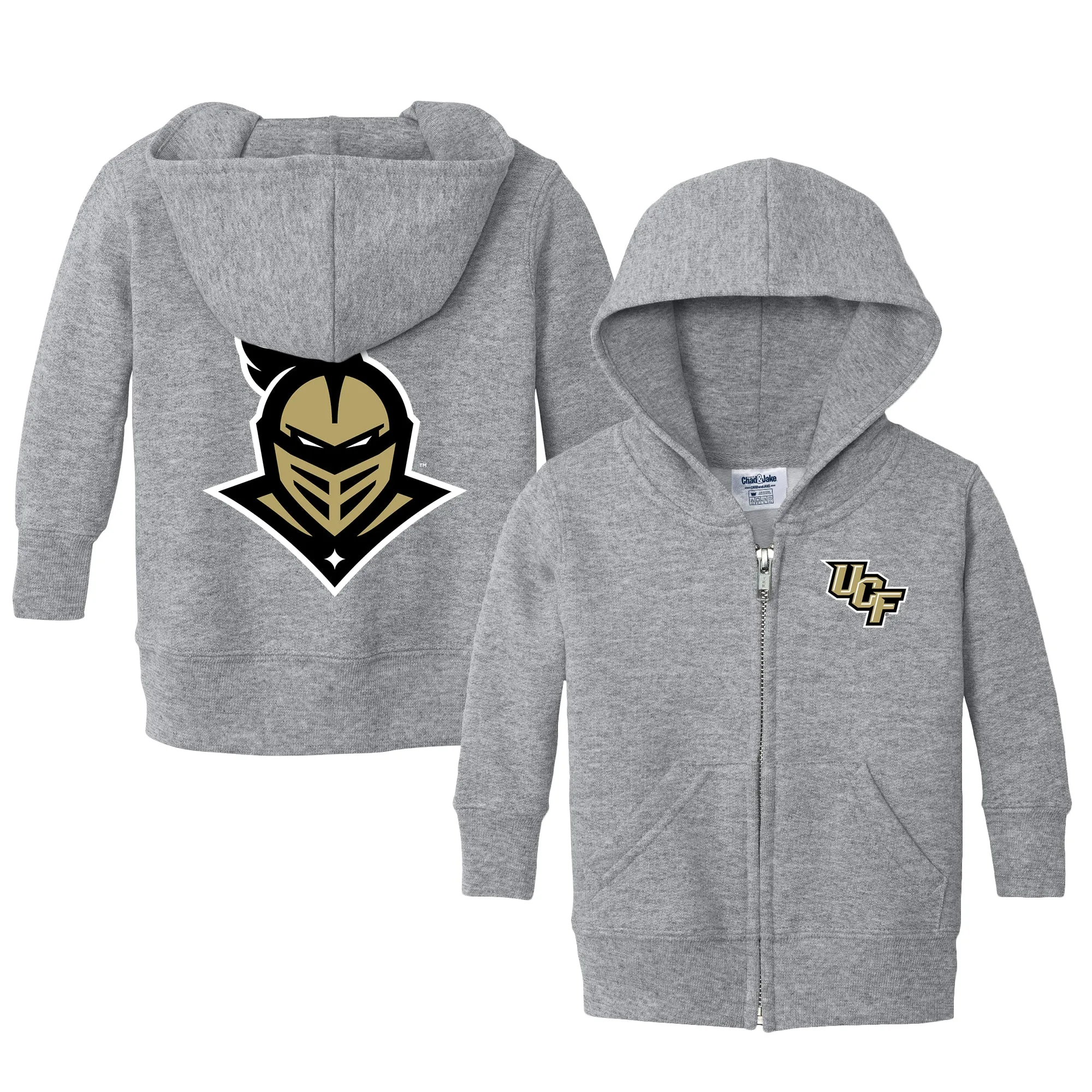 Central Florida Golden Knights Logo Infant Full-Zip Sweatshirt