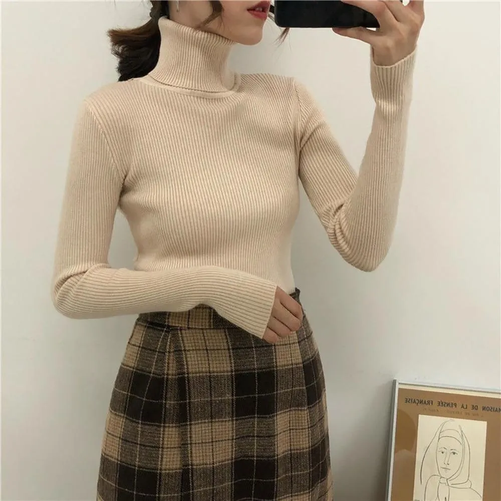 Chic and Trendy Knitted Pullover Sweater