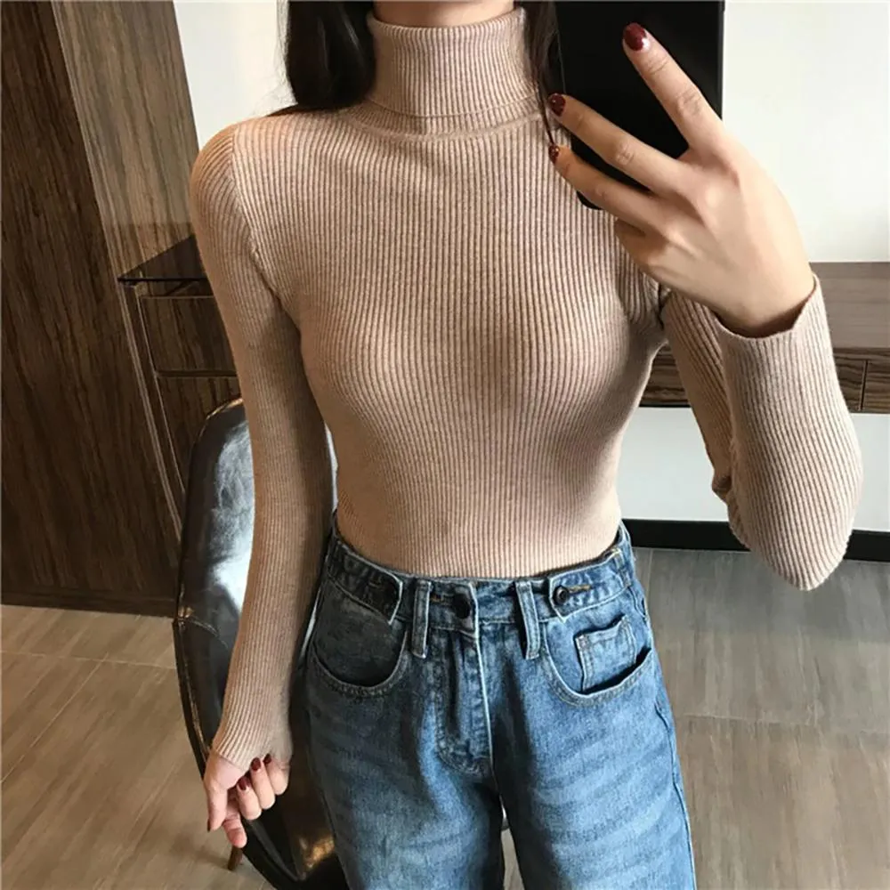 Chic and Trendy Knitted Pullover Sweater