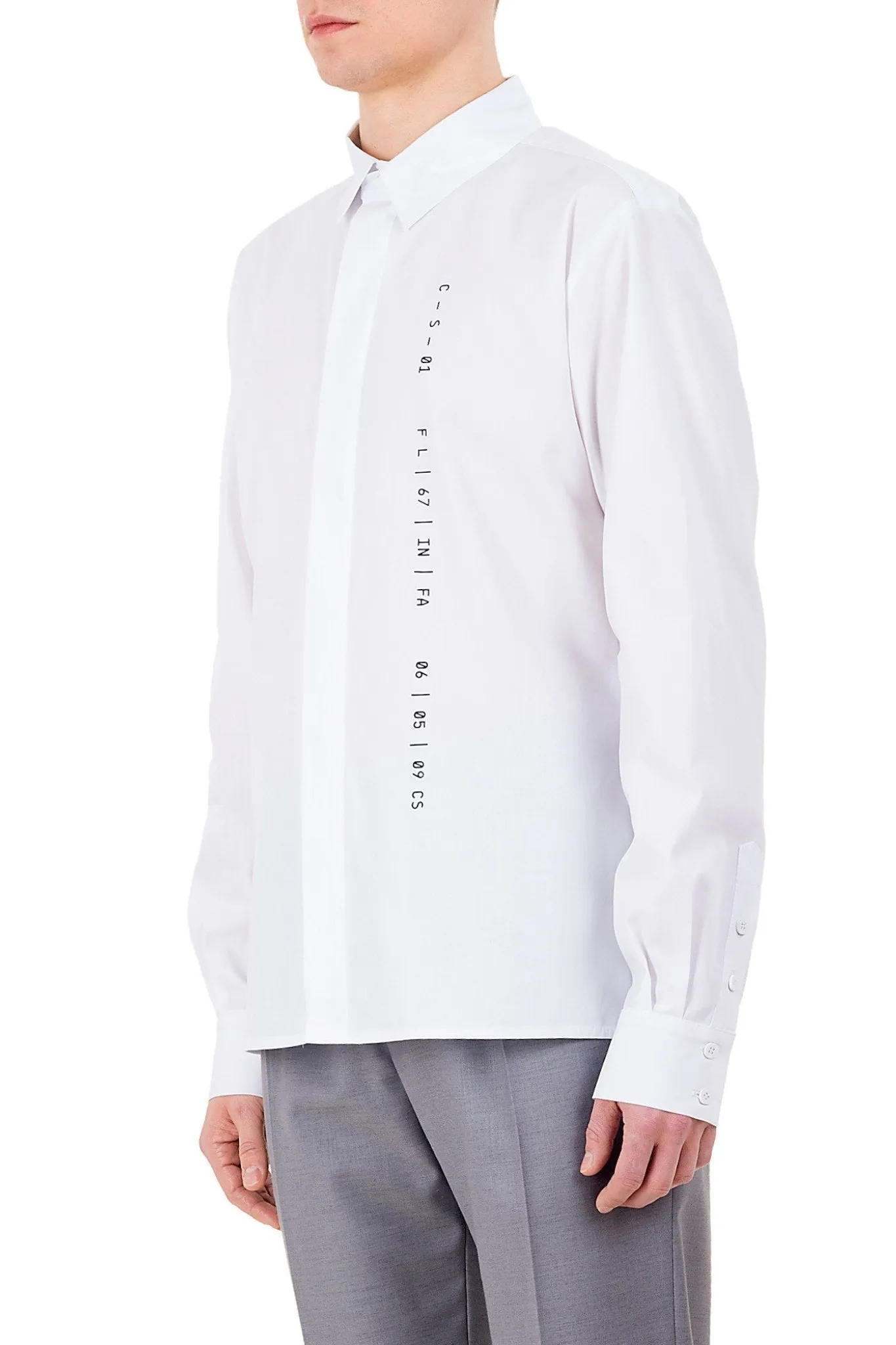 Classic Coded Shirt White