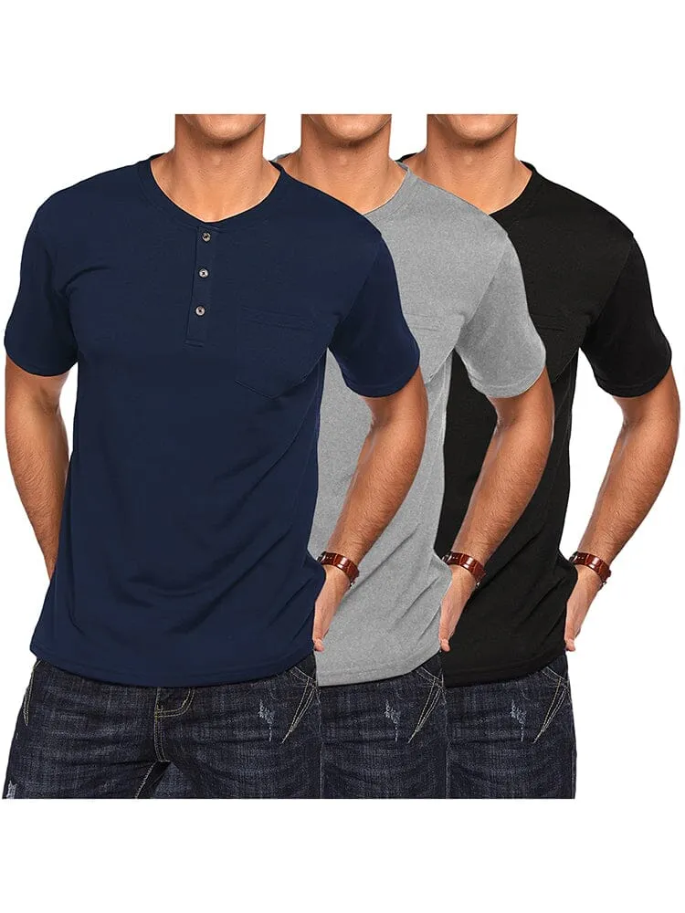 Classic Fit Cotton Shirts 3 Pack (US Only)