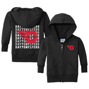 Dayton Flyers Retro Infant Full-Zip Sweatshirt