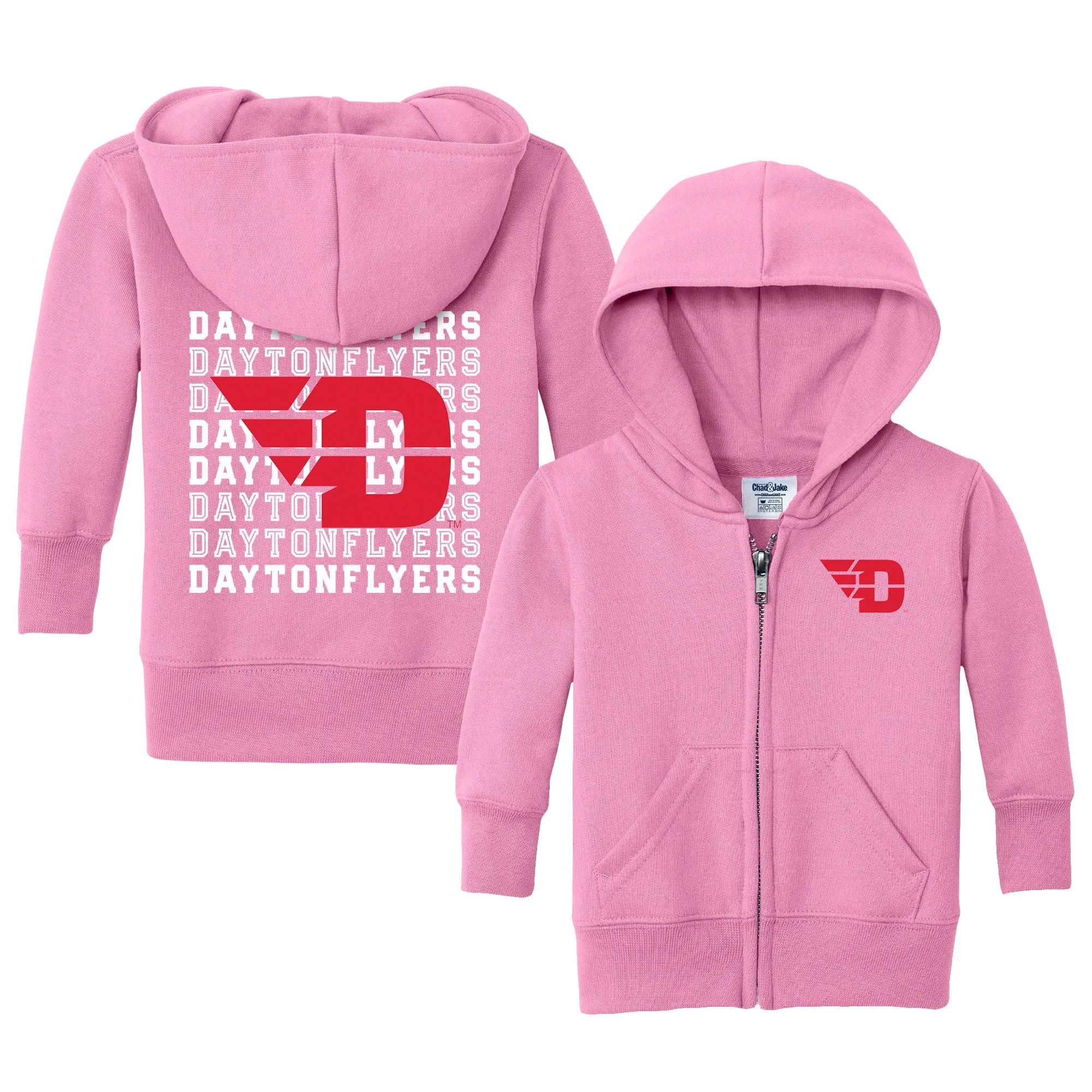 Dayton Flyers Retro Infant Full-Zip Sweatshirt