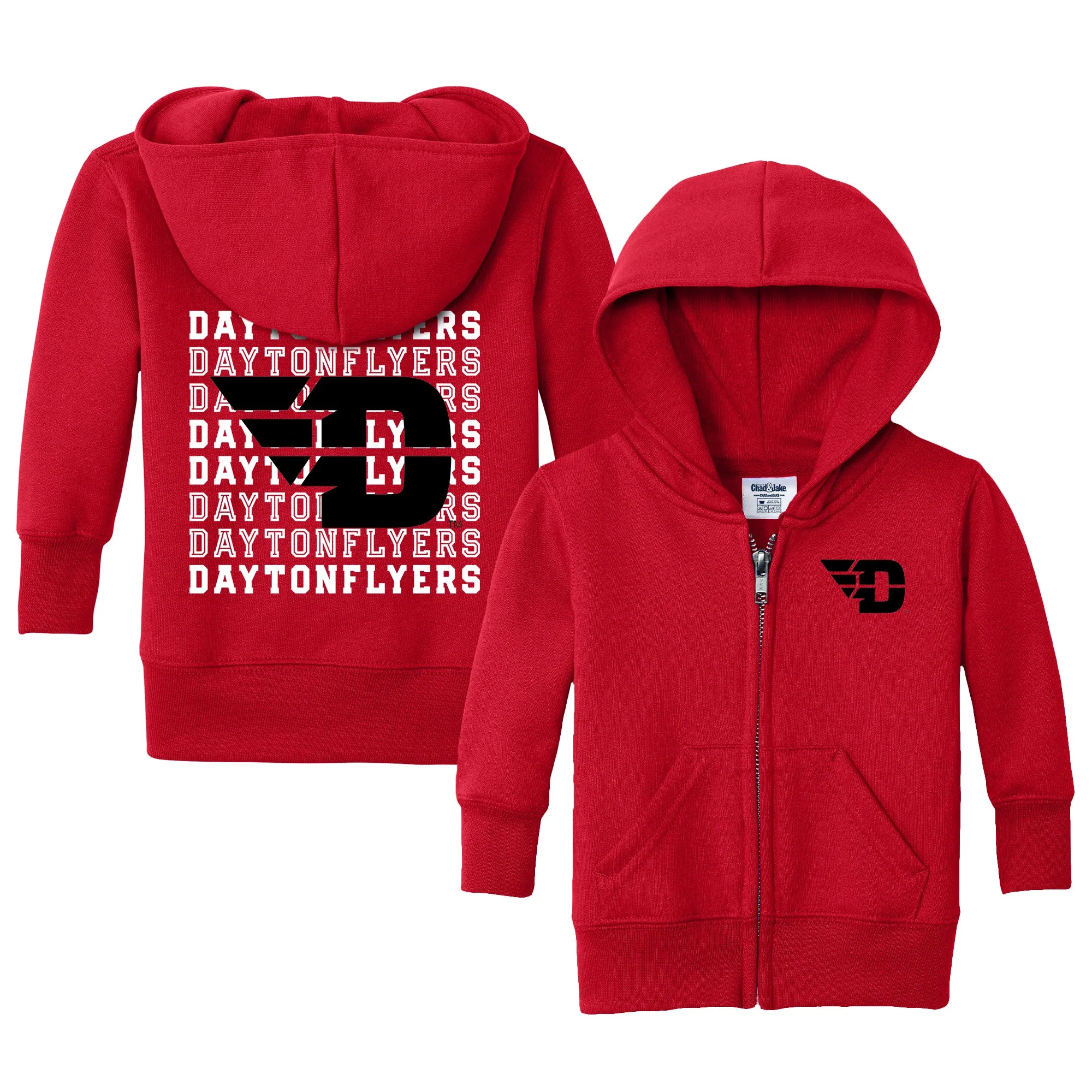 Dayton Flyers Retro Infant Full-Zip Sweatshirt