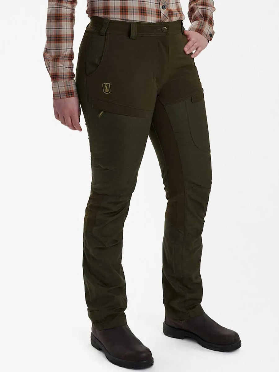 DEERHUNTER Lady Ann Trousers - Deep Green