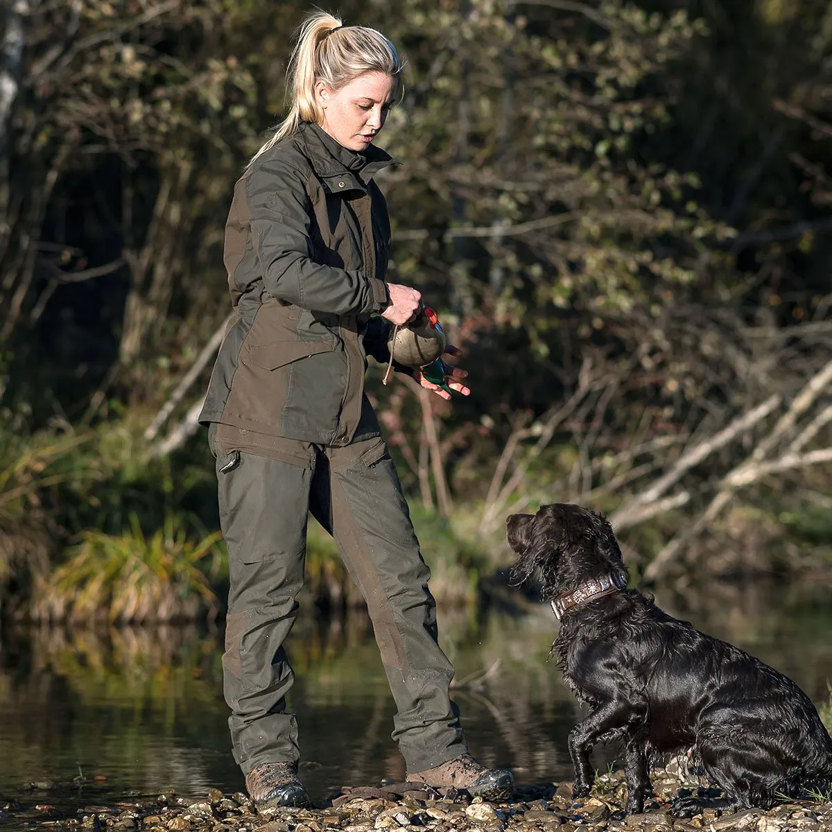 DEERHUNTER Lady Ann Trousers - Deep Green