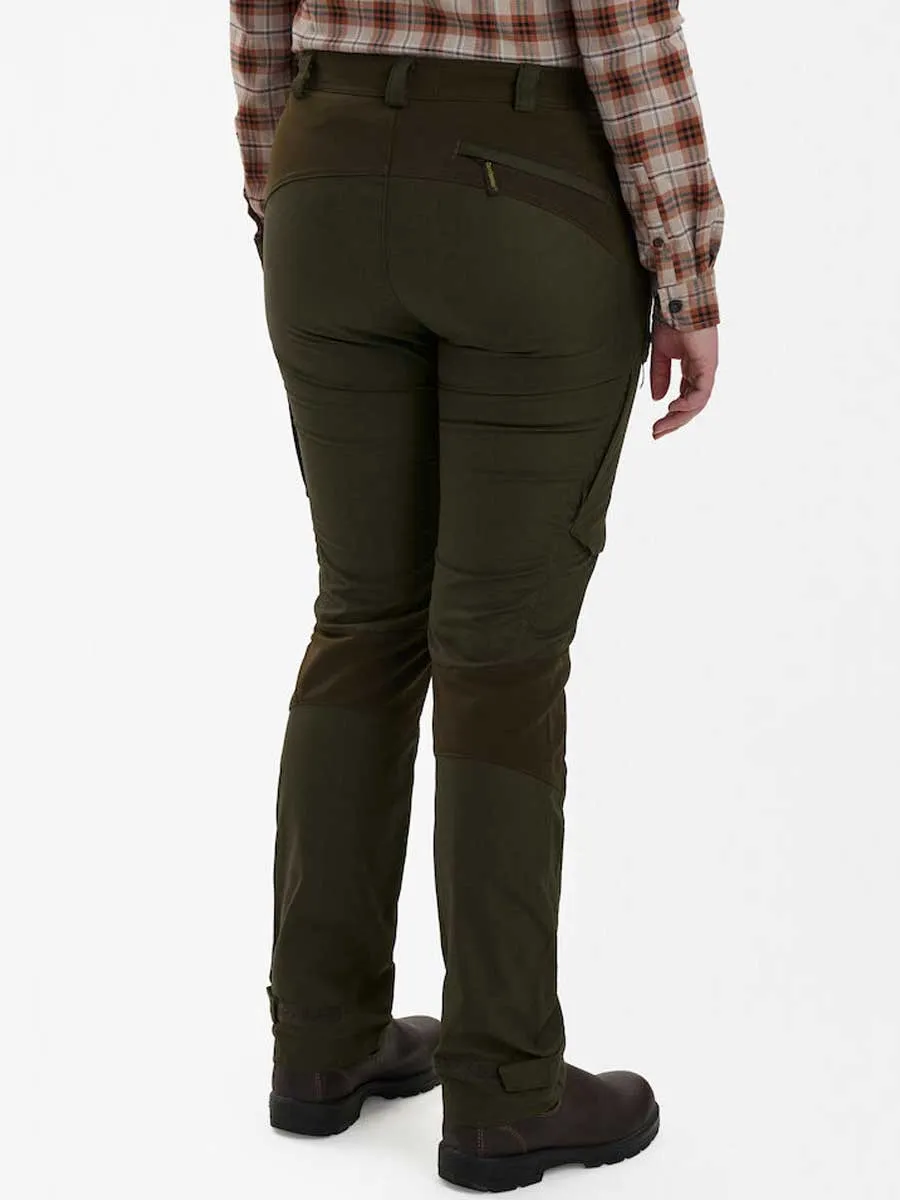 DEERHUNTER Lady Ann Trousers - Deep Green