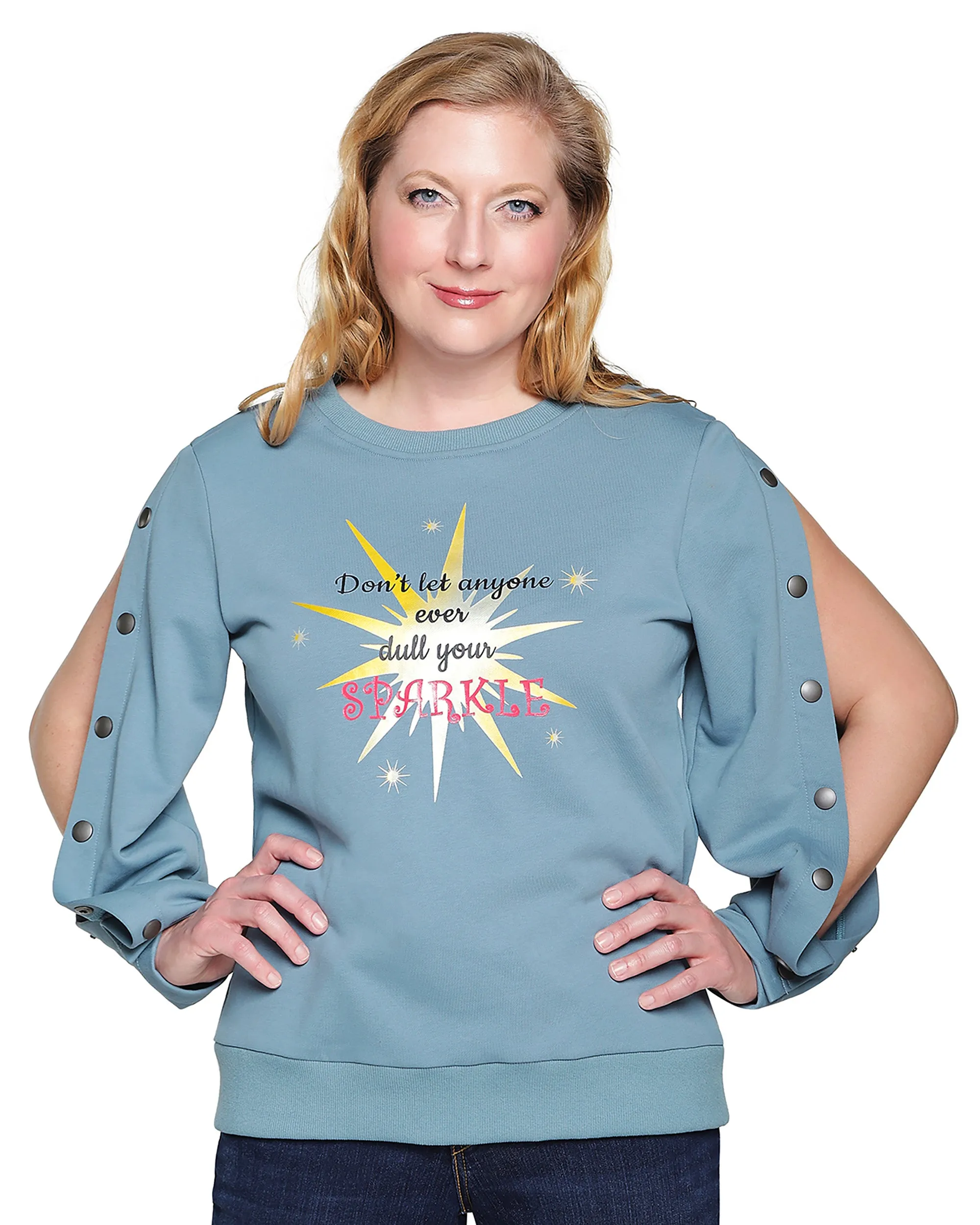 Dialysis Shirts for Women with Easy Arm Port Access Makes Best Dialysis Patient Gift "Sparkle"