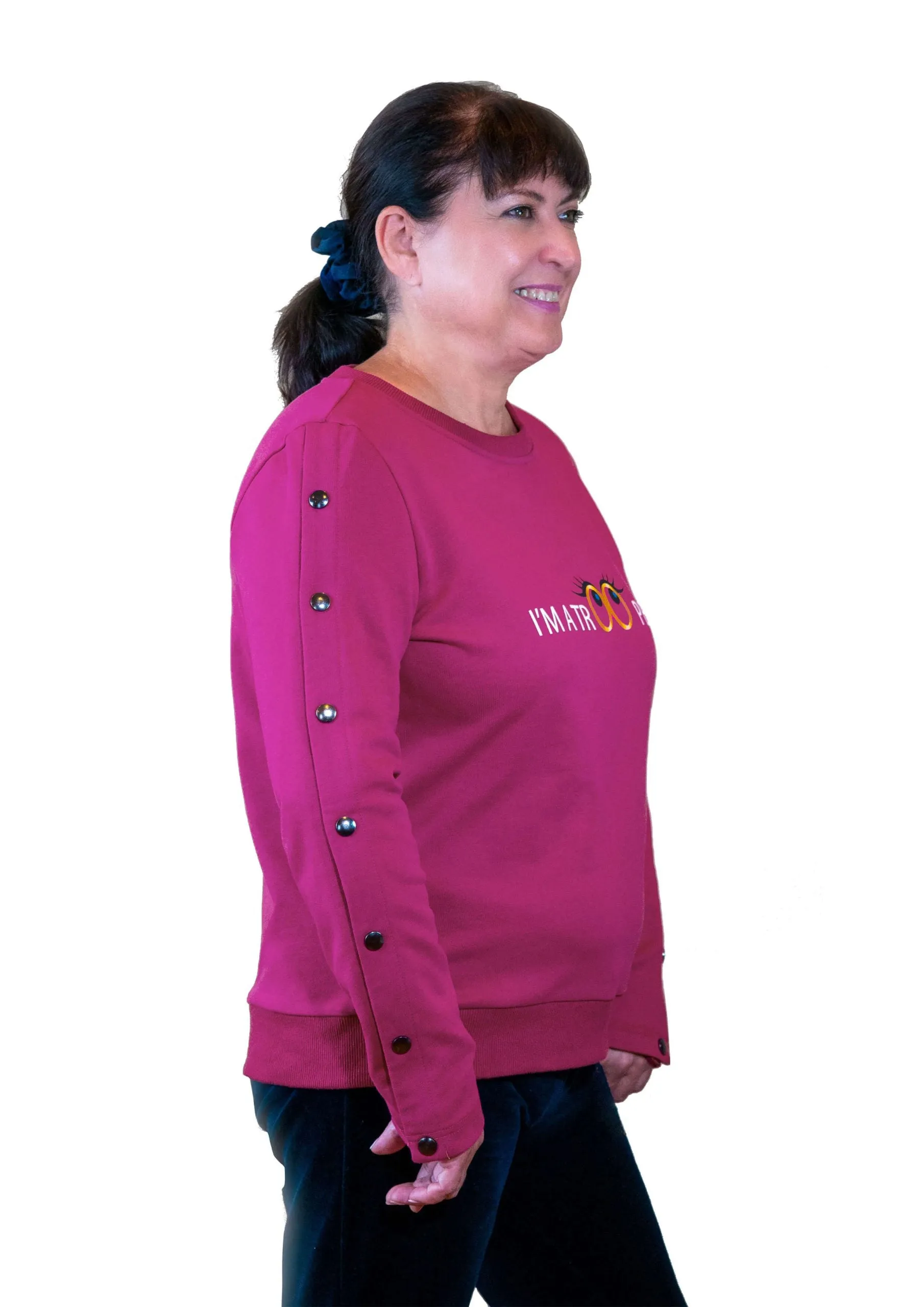 Dialysis Shirts for Women with Easy Arm Port Access Makes Best Dialysis Patient Gift "Trooper"