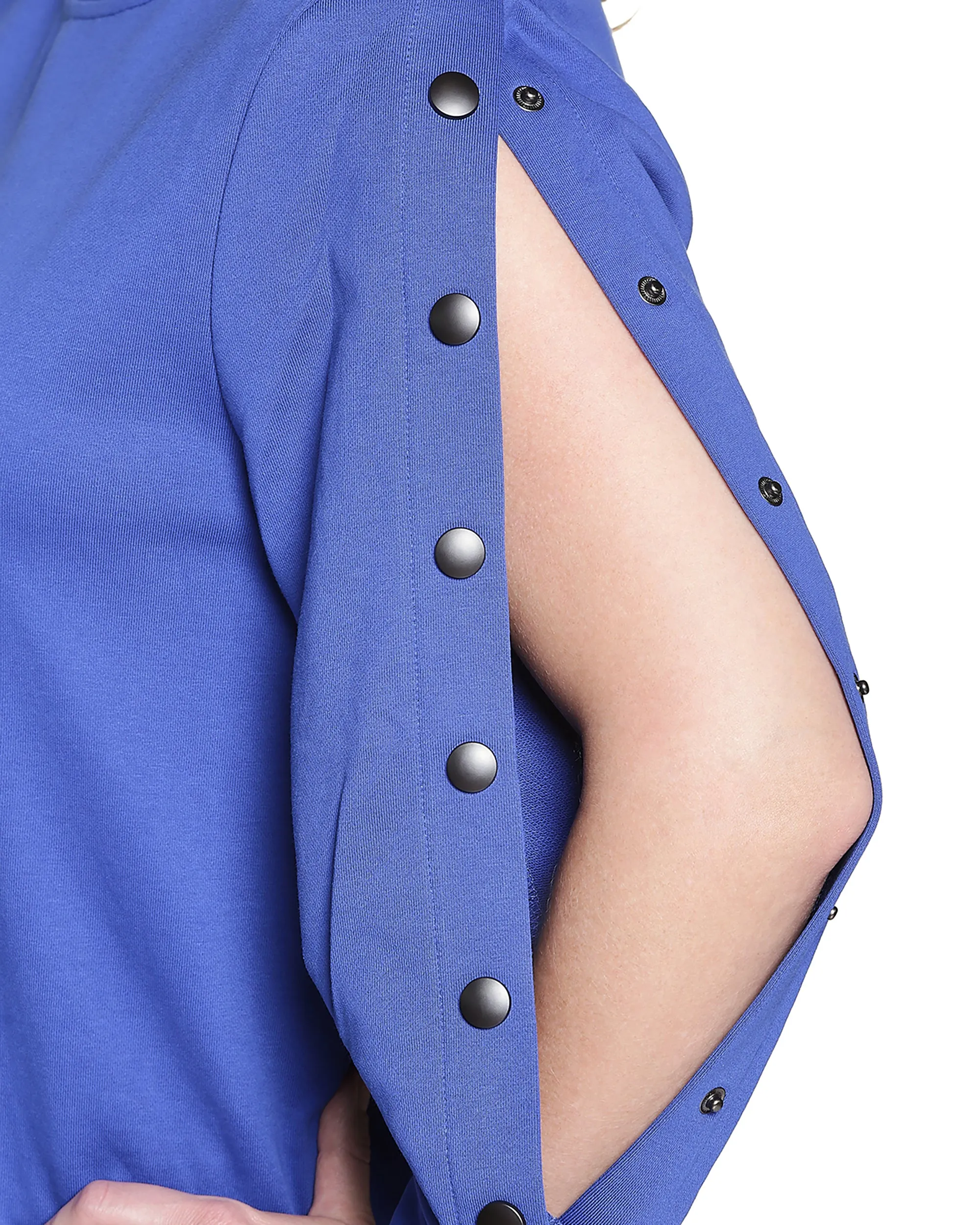 Dialysis Shirts for Women with Easy Arm Port Access Makes Best Dialysis Patient Gift Royal Blue