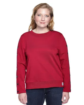 Dialysis Shirts for Women with Easy Arm Port Access Makes Best Dialysis Patient Gift Ruby Red