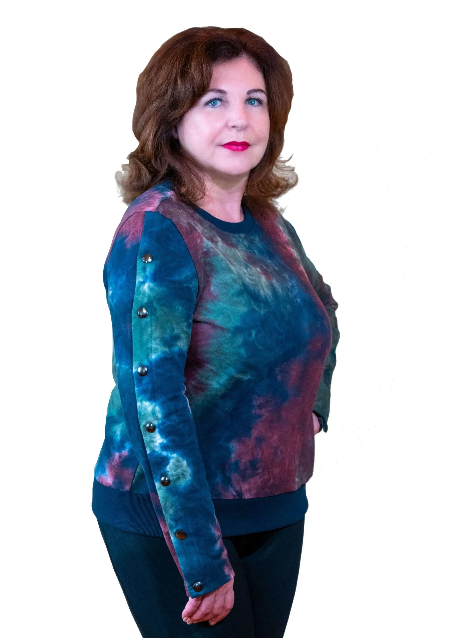 Dialysis Shirts for Women with Easy Arm Port Access Makes Best Dialysis Patient Gift Tie Dye