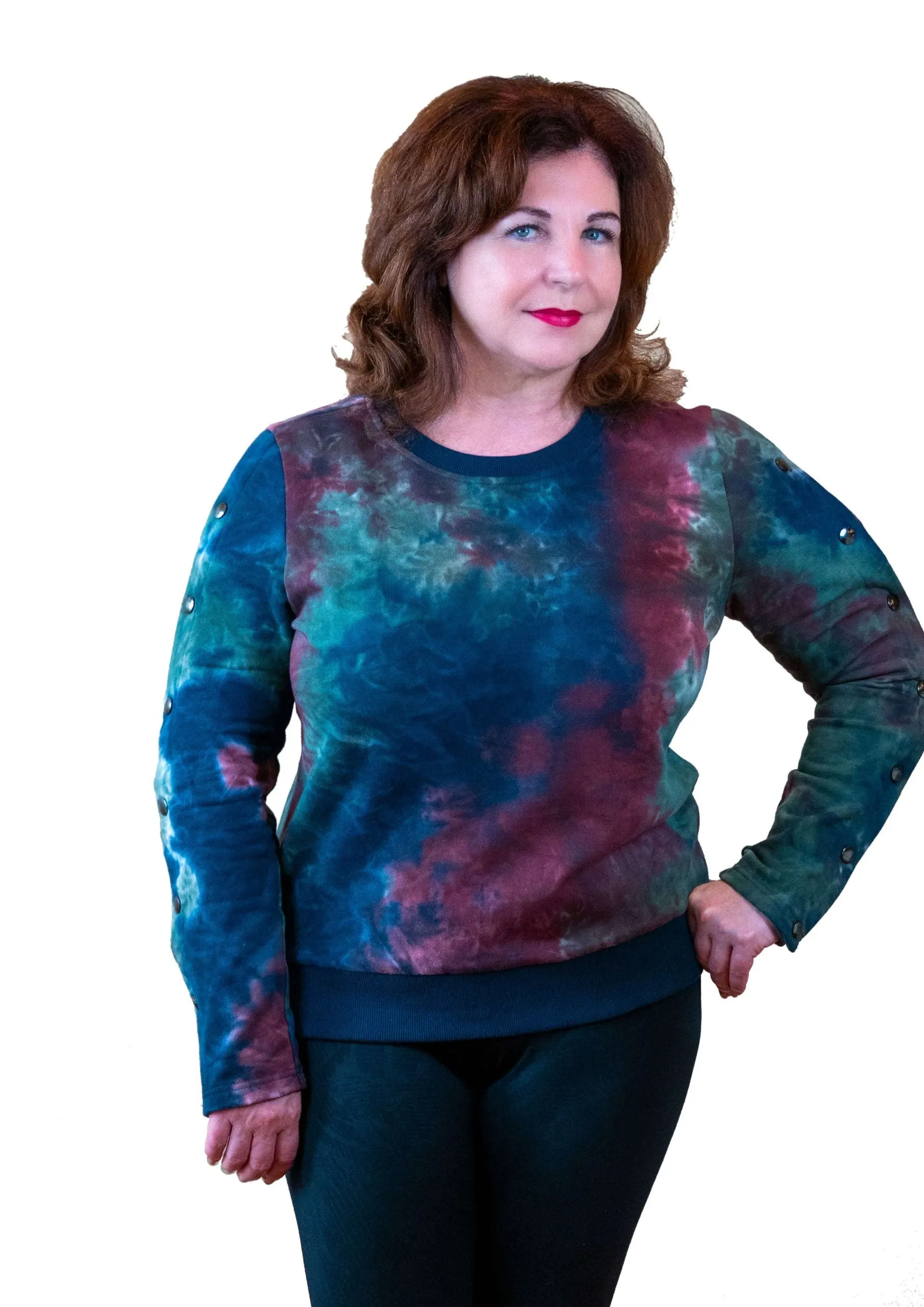 Dialysis Shirts for Women with Easy Arm Port Access Makes Best Dialysis Patient Gift Tie Dye