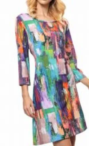 Digitally Printed Knit Tunic