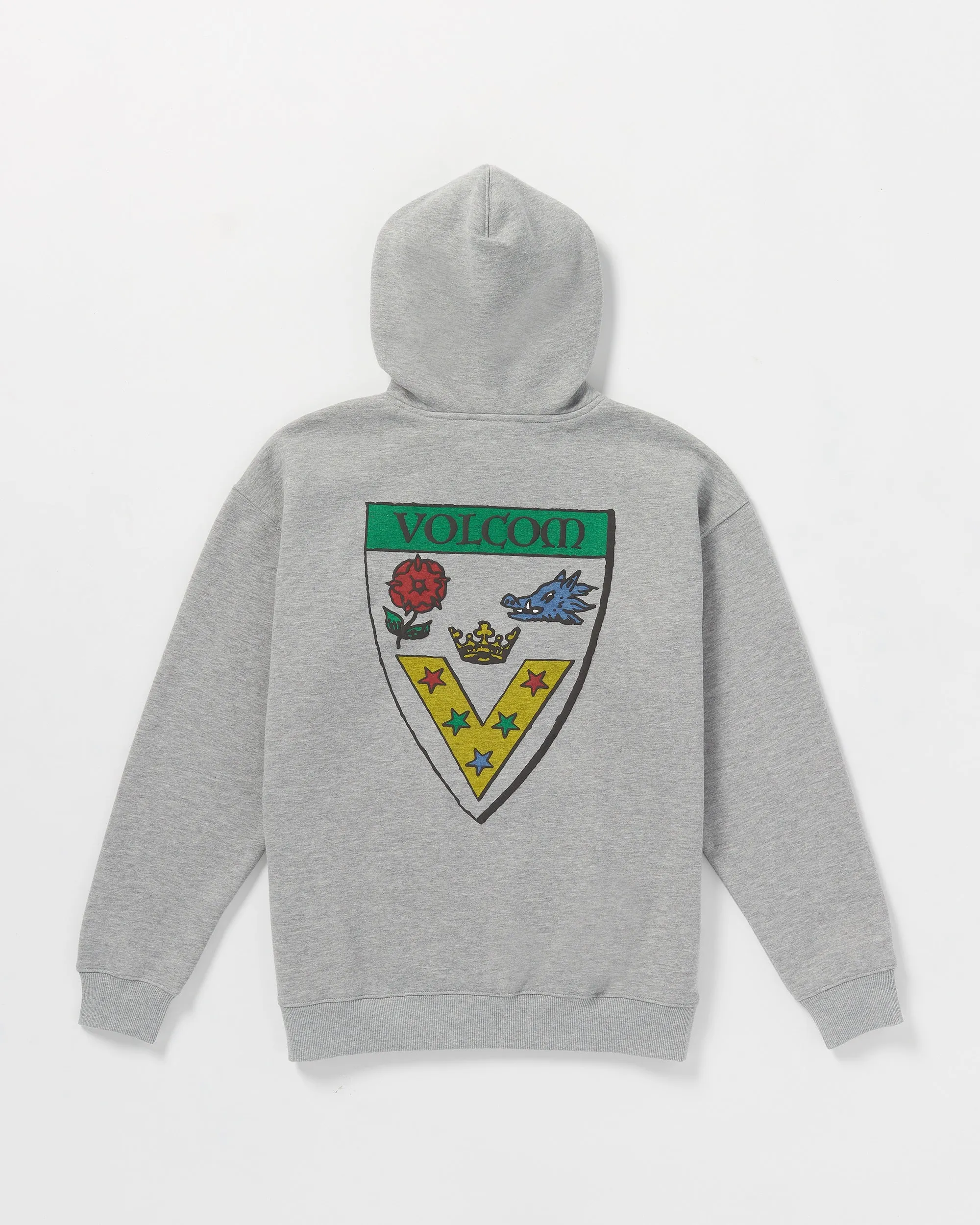 Fergadelic Pullover Hoodie - Heather Grey