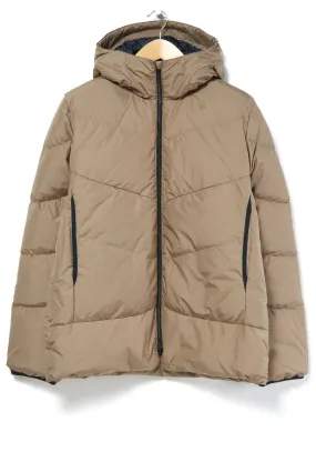 Goldwin Men's Rip-Stop Down Parka Jacket - Desert Taupe