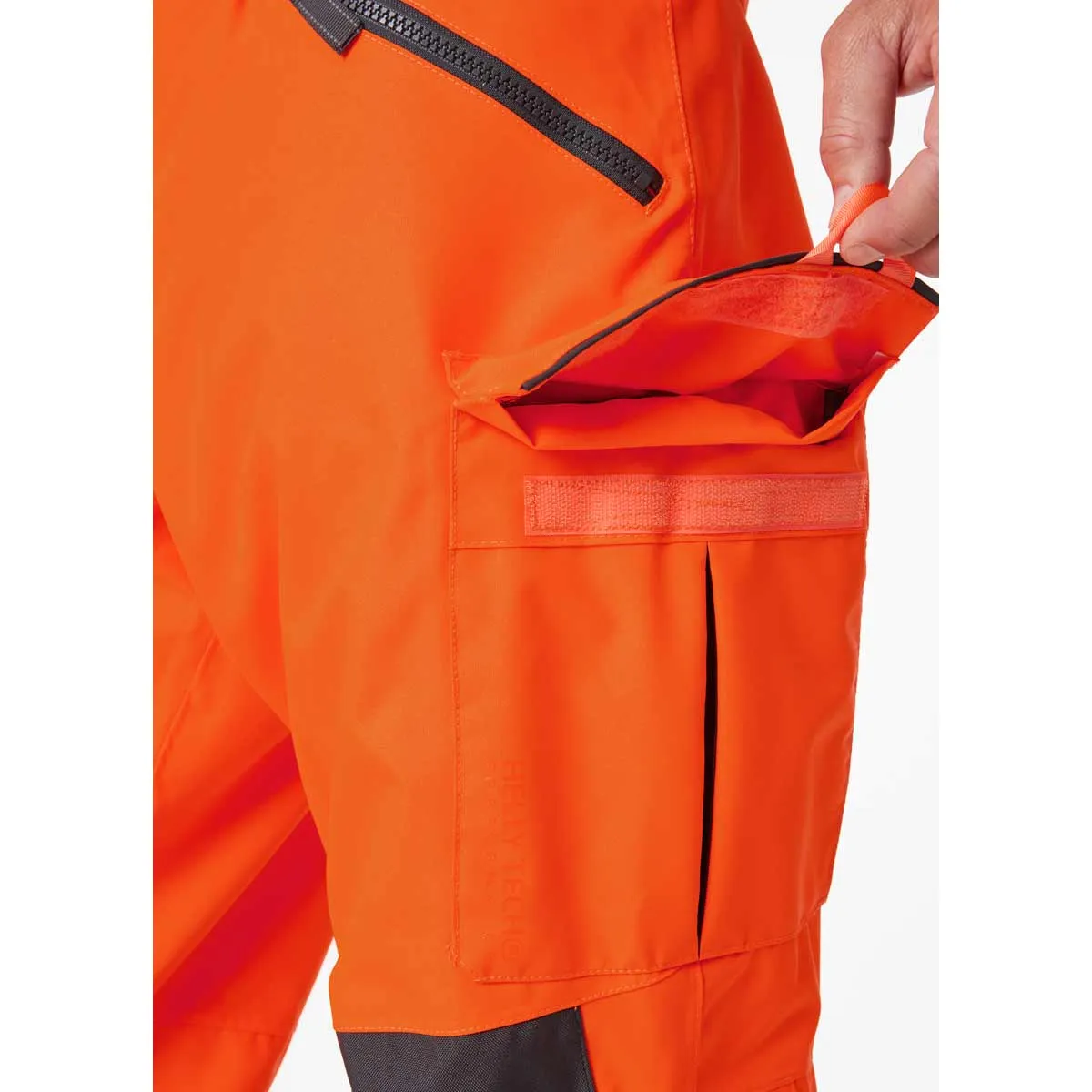 Helly Hansen Alna 2.0 Hi Vis Waterproof Shell Construction Bib Pant Class 2