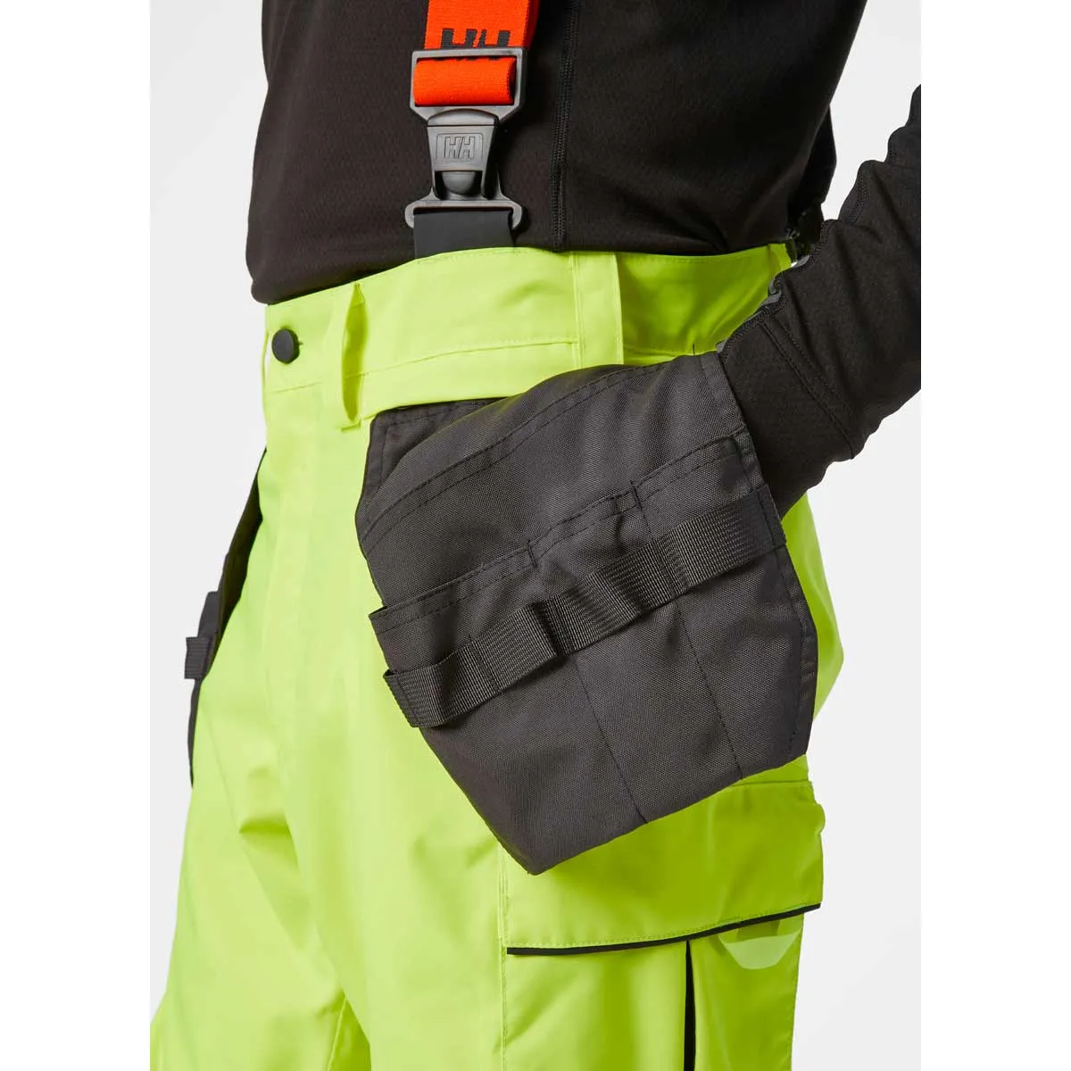 Helly Hansen Alna 2.0 Hi Vis Waterproof Shell Construction Bib Pant Class 2