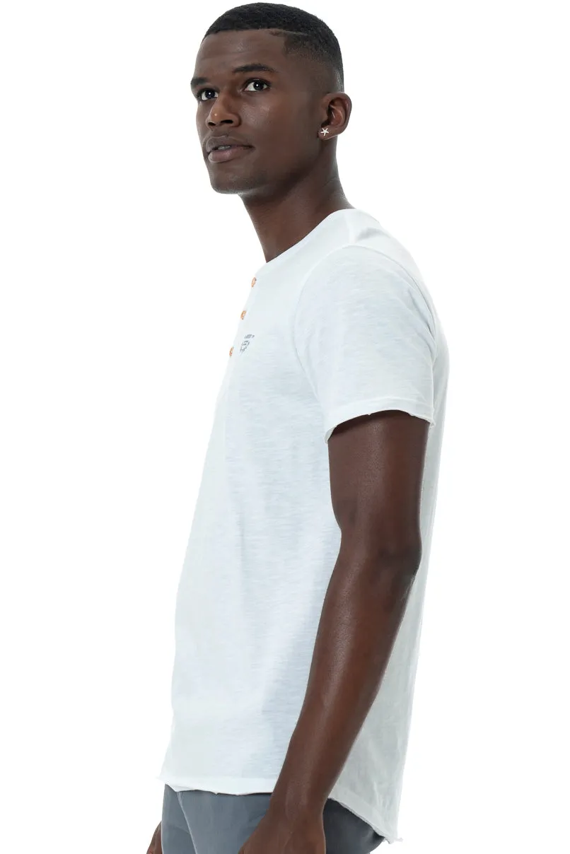 Henley T-Shirt _ 146764 _ White