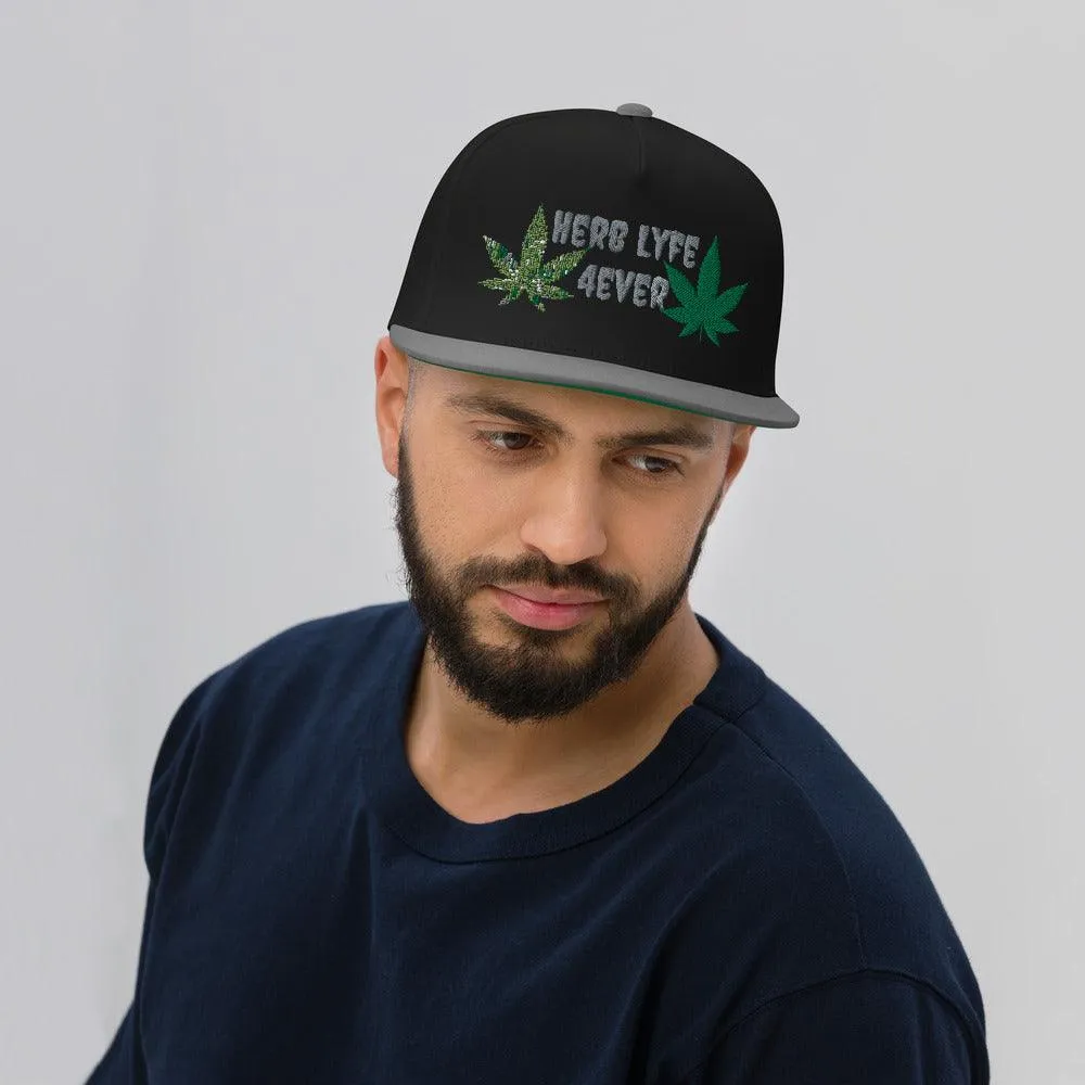 Herb Lyfe  Flat Bill Cap